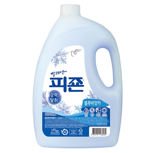 피죤 레귤러 3100ml 블루비앙카, 3.1L, 1개