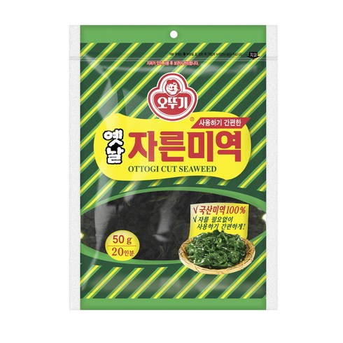 미약 - 오뚜기 옛날 자른 미역, 50g, 1개