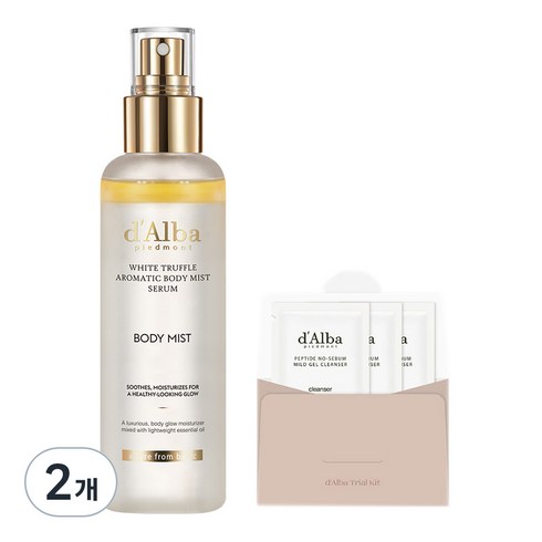 달바 화이트 트러플 아로마틱 바디 미스트 세럼 180ml + 약산성 젤클렌저 3ml x 3p, 2세트