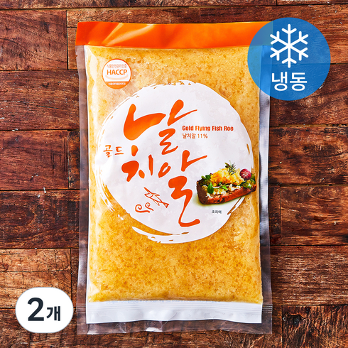 날치알 - 골드 날치알 (냉동), 800g, 2개