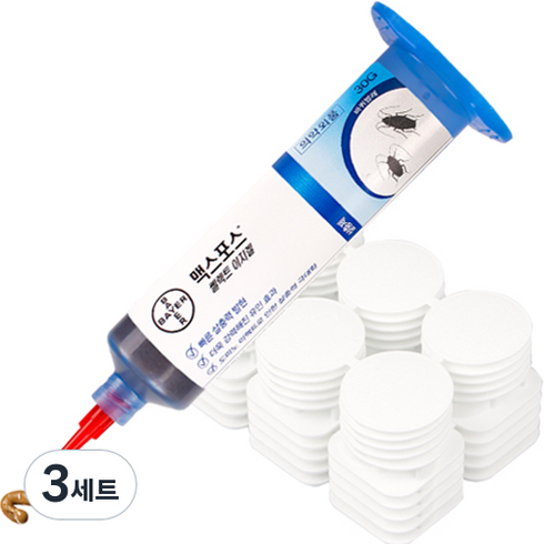 맥스포스 셀렉트 이지겔 + 먹이통 30개, 30g, 3세트