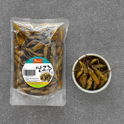 산고추 - 강경신안 산고추 절임, 500g, 1개