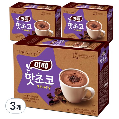 미떼 핫초코 오리지날 분말, 30g, 10개입, 3개