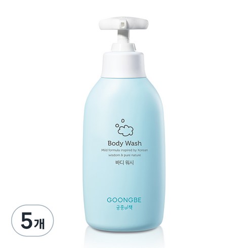 궁중비책 바디 워시, 350ml, 5개