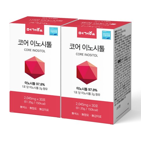 머거요 코어 이노시톨, 61.35g, 2개