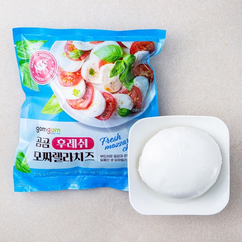 곰곰 후레쉬 모짜렐라 치즈, 125g, 1개