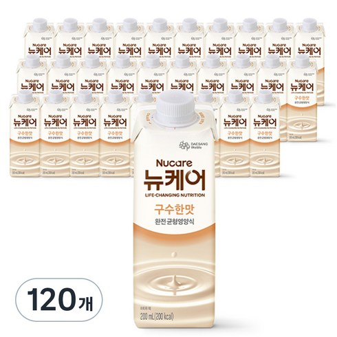 뉴케어구수한맛 - 뉴케어 구수한맛 완전균형영양식, 200ml, 120개