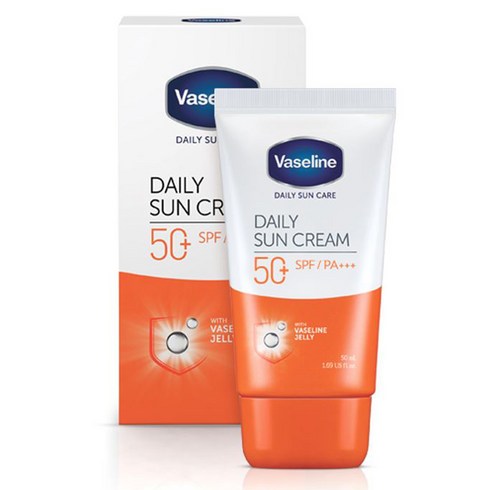 바세린 데일리 선크림 SPF50+ PA+++, 50ml, 1개