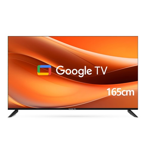 와이드뷰 4K UHD 구글3.0 스마트 TV, 165cm, WGE65UT1, 스탠드형, 방문설치