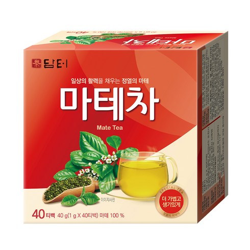 마테차 - 담터 마테차, 1g, 40개입, 1개