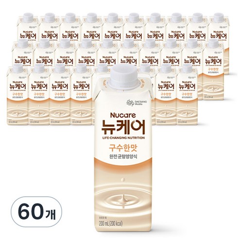 뉴케어 - 뉴케어 구수한맛 완전균형영양식, 200ml, 60개