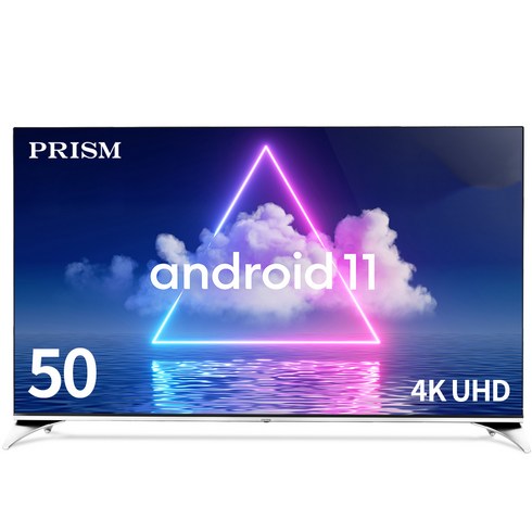 프리즘 안드로이드11 4K UHD 127cm google android TV, 127cm(50인치), A5011, 스탠드형, 고객직접설치