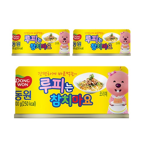 참치크래커 - 동원 루피는 참치마요, 100g, 3개