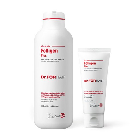 닥터포헤어 폴리젠 플러스 샴푸 500ml + 100ml