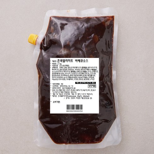 에쓰푸드 존쿡델리미트 바베큐 소스, 2kg, 1개