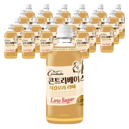 칸타타 콘트라베이스 콜드브루 라떼, 500ml, 24개입