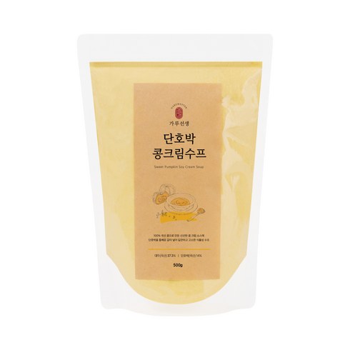 가루선생 - 가루선생 단호박 콩 크림 수프, 500g, 1개