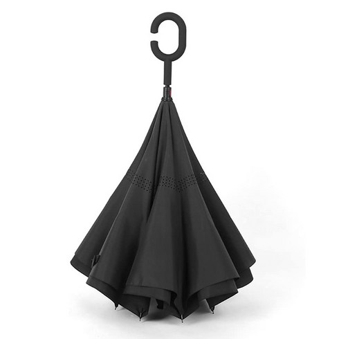 빗물컵 우산 남성용 2세트 - 라온 거꾸리 우산