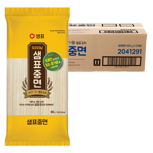 샘표 중면, 900g, 15개
