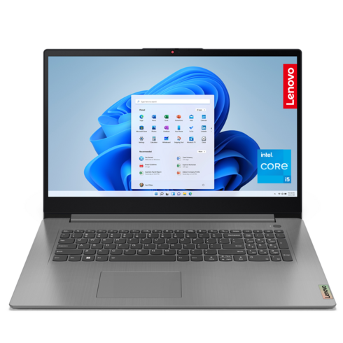 레노버 2023 ideapad Slim 3 17ABA7 17.3 코어i5 인텔 12세대, ARCTIC GREY, 256GB, 8GB, Free DOS, 82RL007BKR