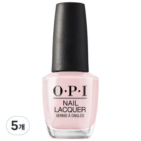OPI SH01 - 오피아이 네일락커 매니큐어, SH01, 5개, 15ml