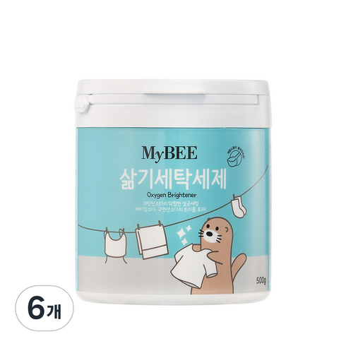 마이비 삶기세탁세제, 500g, 6개