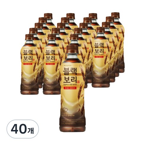 블랙보리 - 하이트진로 블랙보리 오리지널, 520ml, 40개