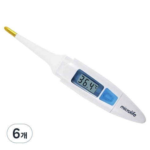 마이크로라이프 - 마이크로라이프 전자체온계 MT200, 6개