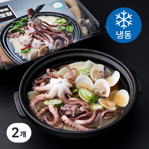 연포탕밀키트 - 초록햇살 연포탕 (냉동), 2개, 800g