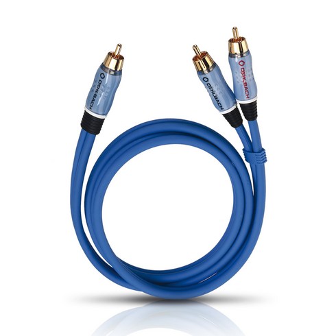 오엘바흐 서브우퍼 Y-RCA 인터커넥터 케이블 3m 22703, BOOOM 300