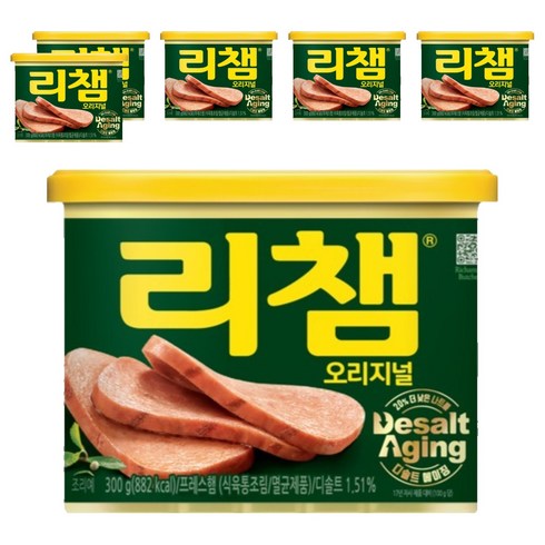 리챔 동원 오리지널, 300g, 6개