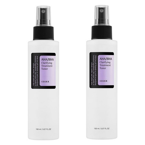 코스알엑스 아하 바하 클래리파잉 트리트먼트 토너, 150ml, 2개
