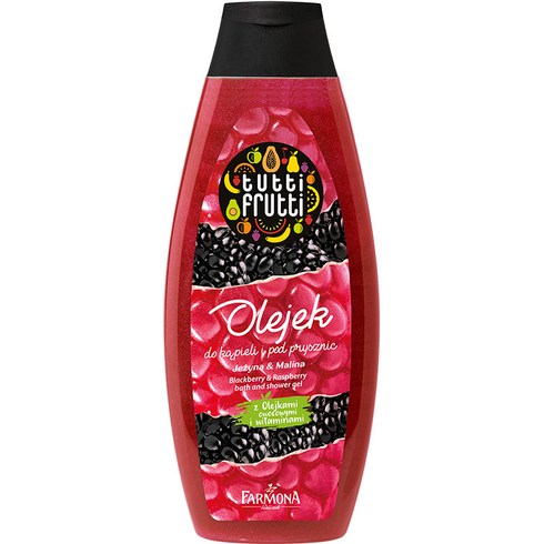 [파모나] 블랙베리&라즈베리 베스 앤 샤워젤, 425ml, 1개