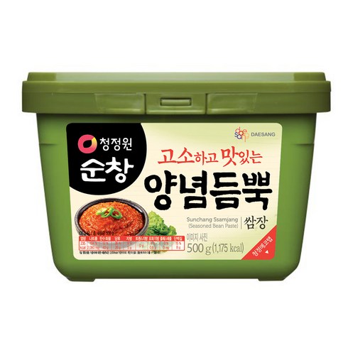 청정원 순창 양념듬뿍 쌈장, 500g, 1개