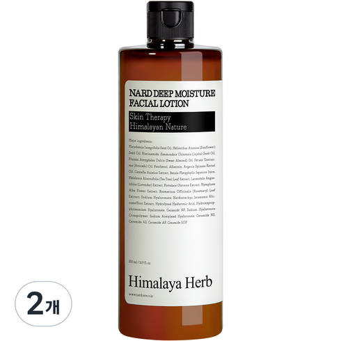 부케가르니 나드 딥 모이스처 페이셜 로션, 2개, 500ml