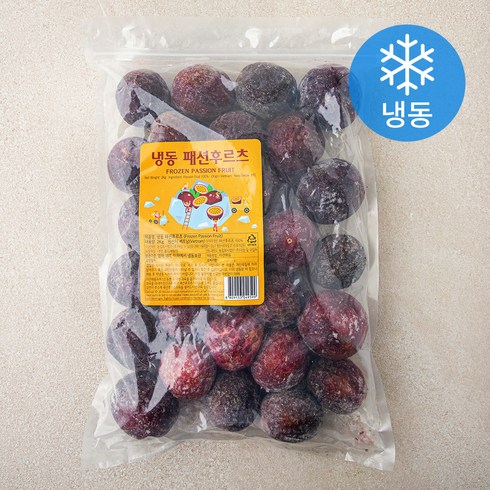 백향과 - 베트남산 패션후르츠 (냉동), 2kg, 1개