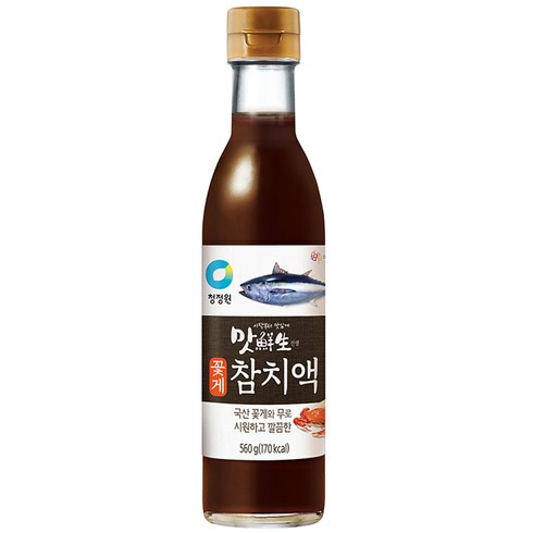 청정원 맛선생 꽃게 참치액, 560g, 1개