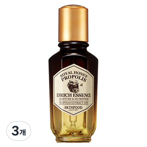 스킨푸드네이버 - 스킨푸드 로열허니 프로폴리스 인리치 에센스, 50ml, 3개