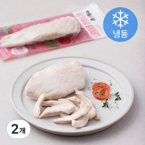 하림 그릴드 바베큐 봉 200gX10봉 - 하림이닭 닭가슴살 오리지날 (냉동), 100g, 2개