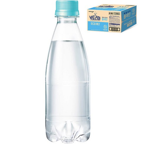 2023년 가성비 최고 탄산수 - 웅진빅토리아 플레인 ECO 무라벨 탄산수, 350ml, 20개