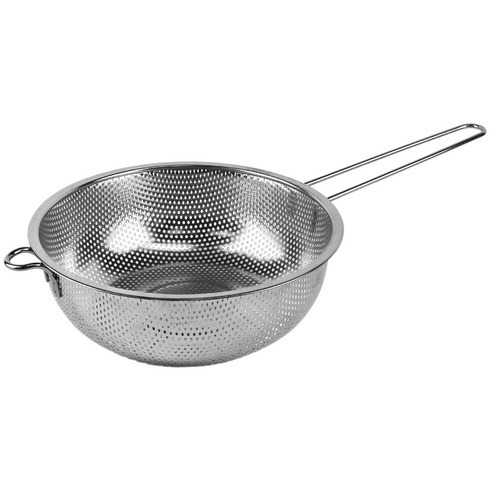 퀸센스 스텐 펀칭볼 손잡이채반 편수, 실버