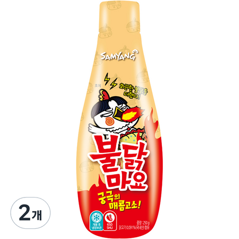 삼양 불닭마요 소스, 250g, 2개