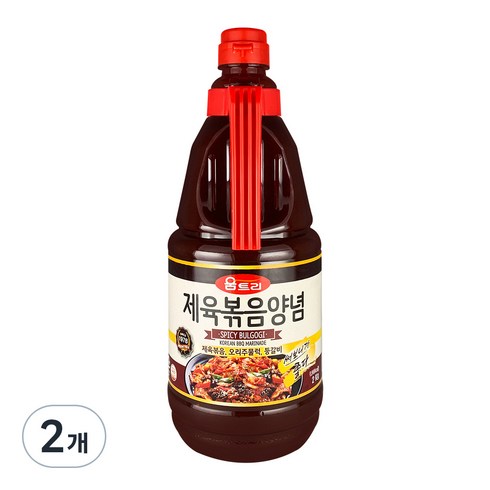 제육볶음양념 - 움트리 제육볶음양념, 2kg, 2개