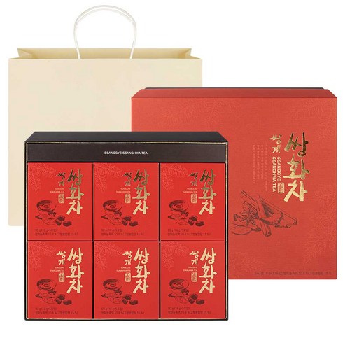 쌍계명차 쌍계 쌍화차 30p, 18g, 5개입, 6개