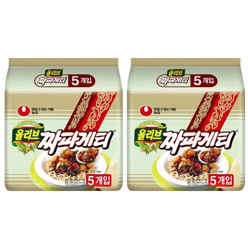 맛조개 - 농심 올리브 짜파게티, 10개