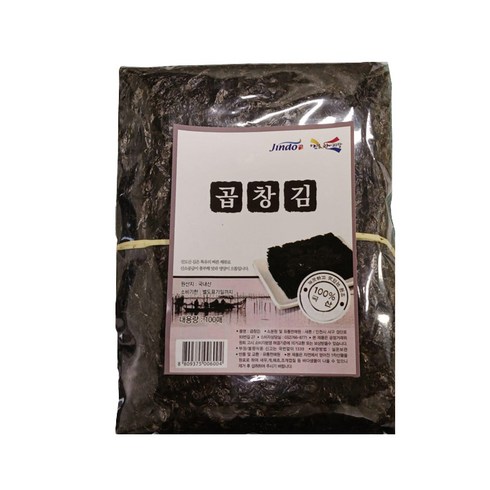 곱창김 - 진도 재래 곱창김 100매, 300g, 1개