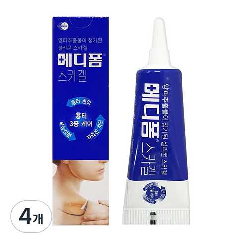 메디폼 스카겔 연고 12g, 4개