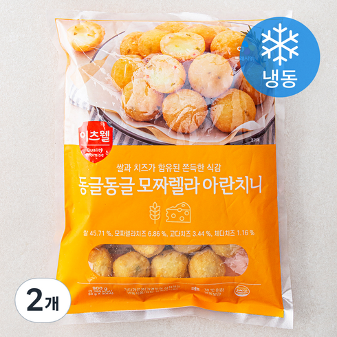 아란치니 - 이츠웰 동글동글 모짜렐라 아란치니 30개입 (냉동), 900g, 2개