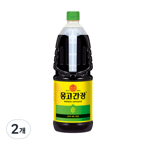 몽고간장 순간장, 1.8L, 2개