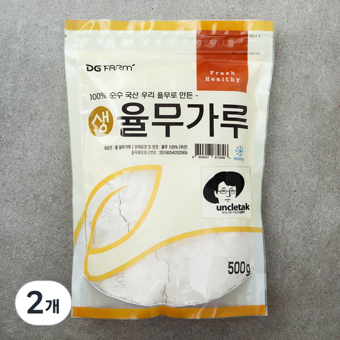 생율무가루 - 대구농산 국내산 생 율무가루, 500g, 2개